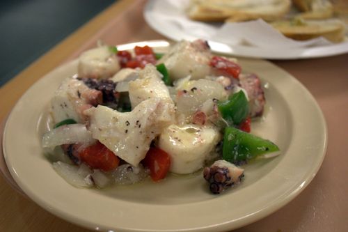 Panadería españa repostería octopus salad