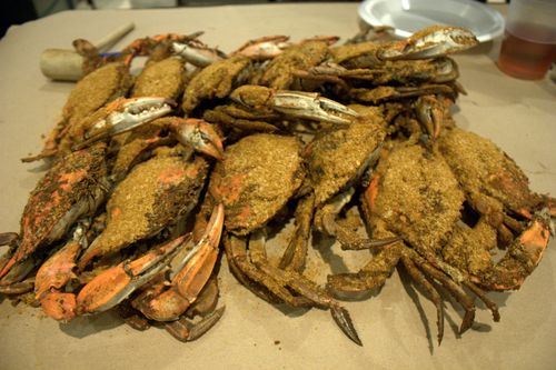 Mr. bill's terrace inn crabs