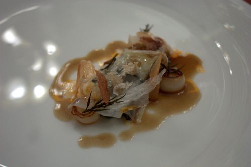 Town house abalone in brown butter & butter whey
