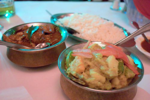 Taste of cochin malabar fish & keralan vegetables