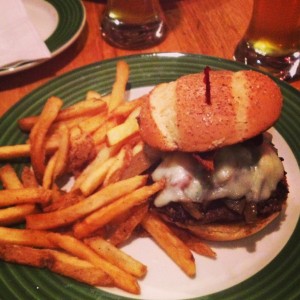 applebee's black & blue burger