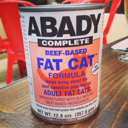 fat cat food
