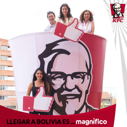 Photo: Facebook/KFC Bolivia