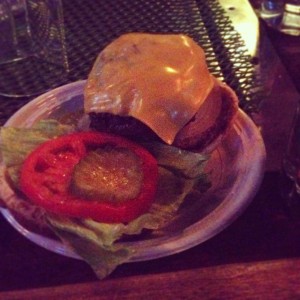 corner bistro burger