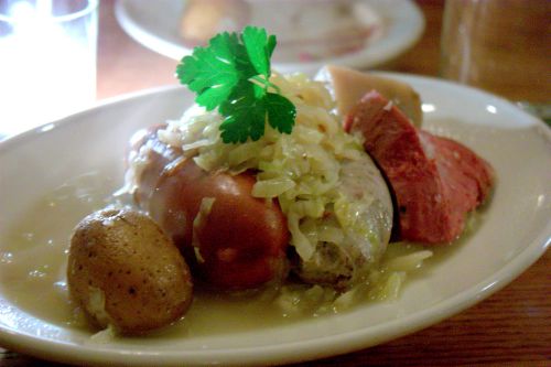 Prime meats choucroute garni