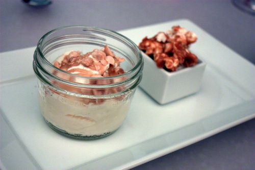 Dirt candy popcorn pudding