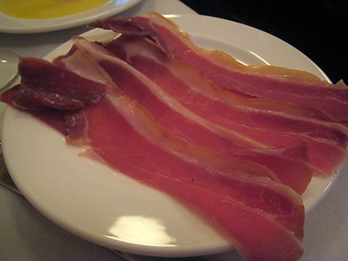 Reds produce jamon serrano