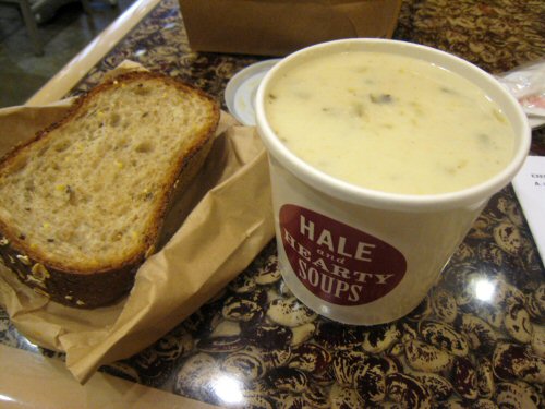 Hale and hearty chicken chowder