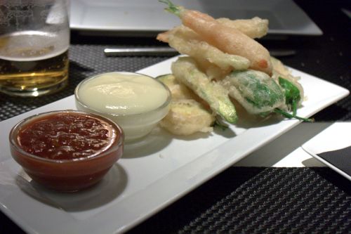 Kulto al plato tempura