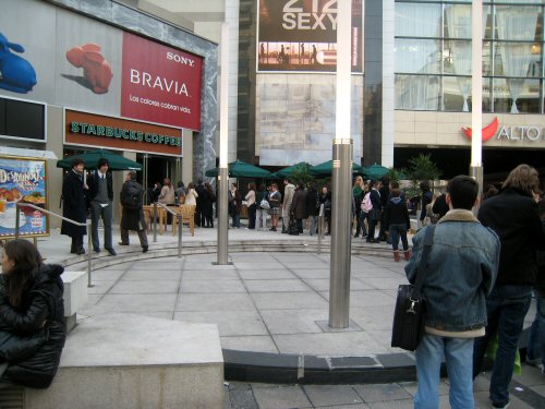 Buenos aires starbucks line four days out