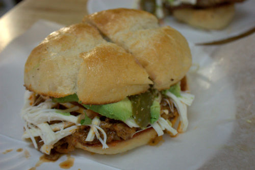 Tacos rico pierna torta