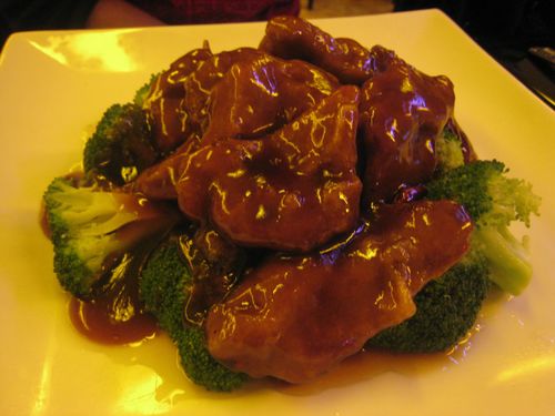 Dang lai palace beef with broccoli