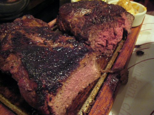 La cabrera bife de chorizo & ojo de bife