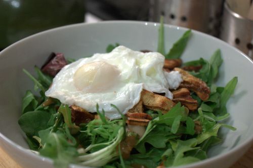 Pig ear salad