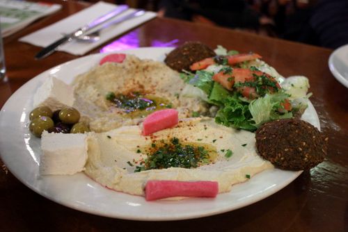 Tripoli appetizer plate