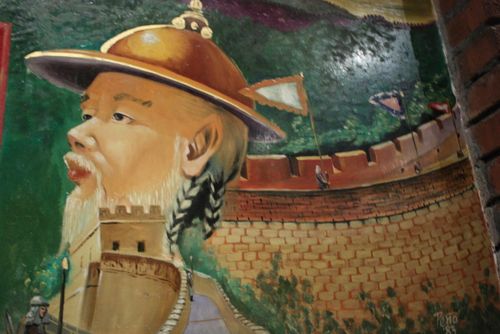 Marco polo mural