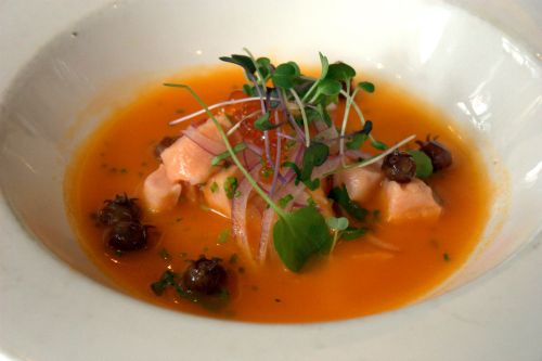 Ceviche de salmon