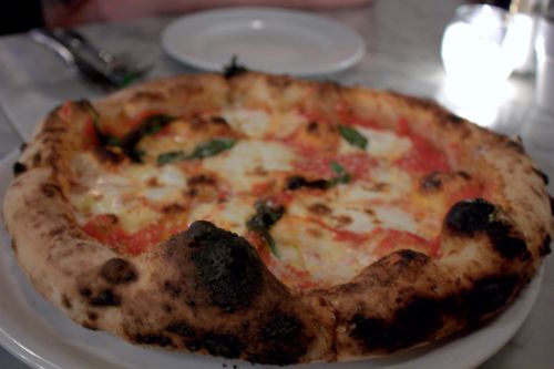 Motorino margherita pizza