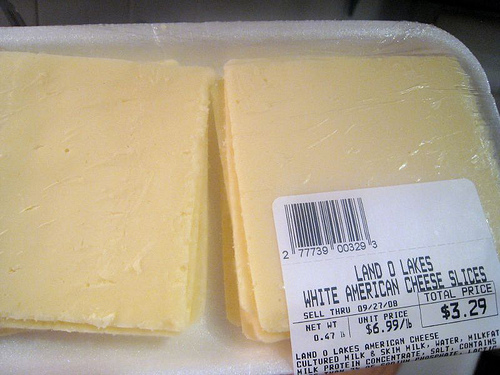 White american cheese