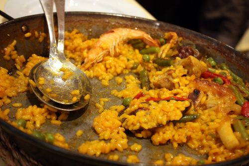 Balear paella mixta