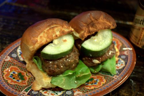 Fatty crab sliders