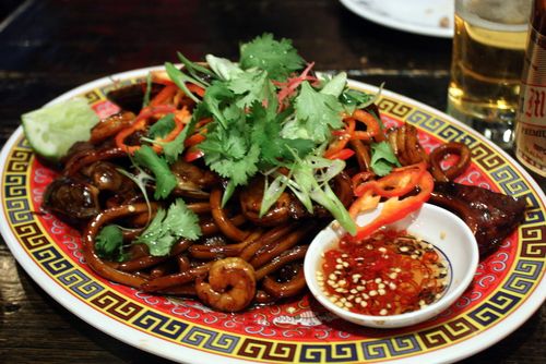 Fatty crab hokkien noodles