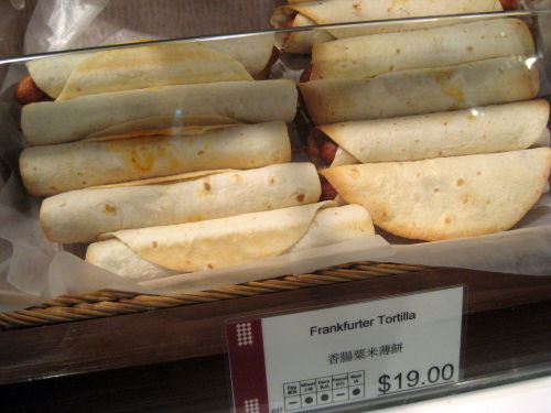 Frankfurter tortilla