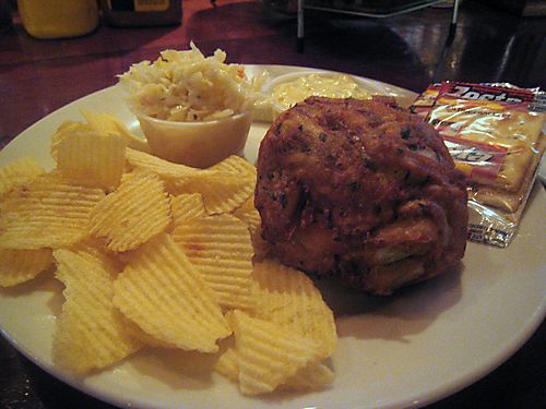 Duda's tavern crab cake