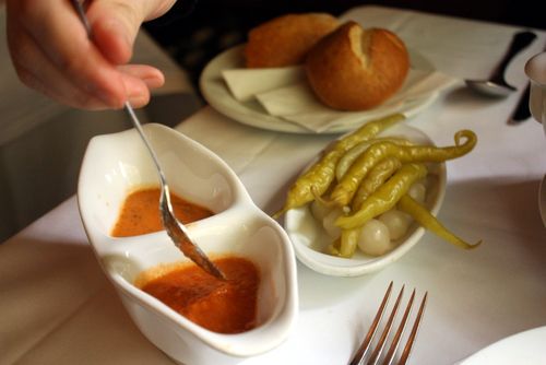 Taberna de la daniela cocido accompaniments