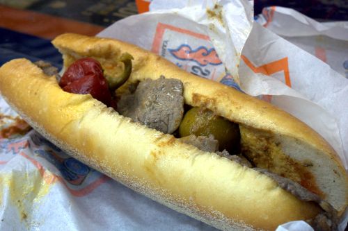 Geno's cheesesteak