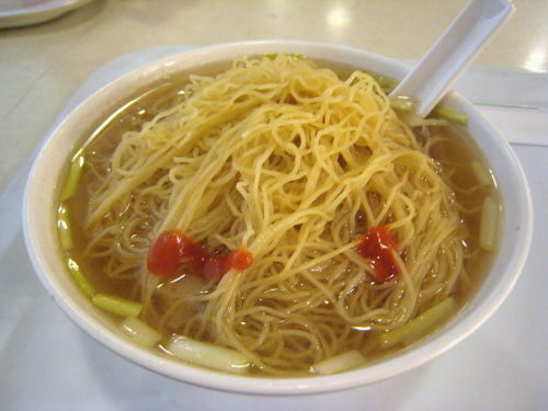 Mak's shrimp dumpling soup