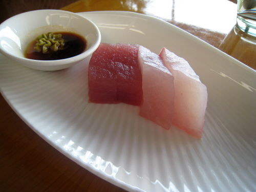 Intercontinental buffet sashimi