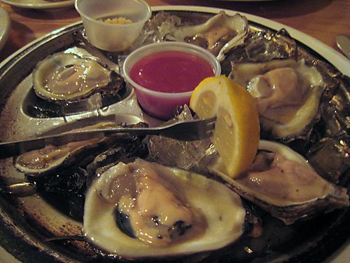 Shrimp box oysters