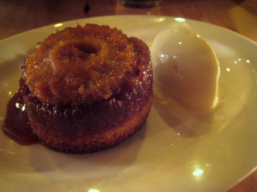 Elettaria pineapple upside down cake