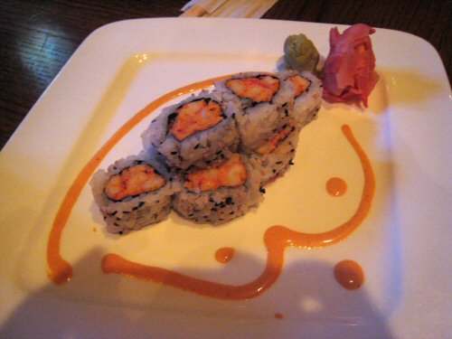 Lucky mojo crawfish sushi