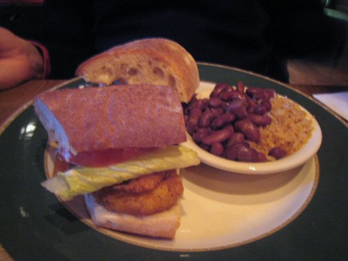 Lucky mojo shrimp po boy