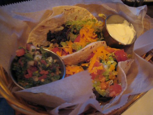 Lucky mojo vegetarian tacos