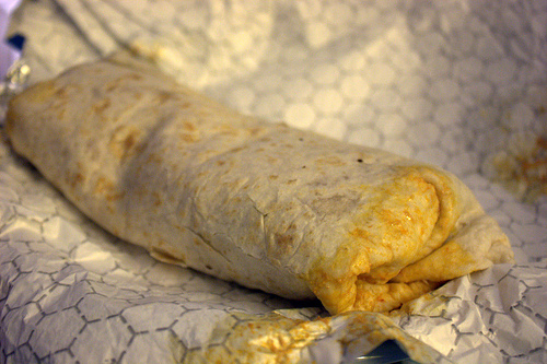 Calexico pork burrito