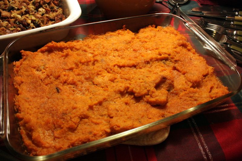 Belated thanksgiving sweet potatoes