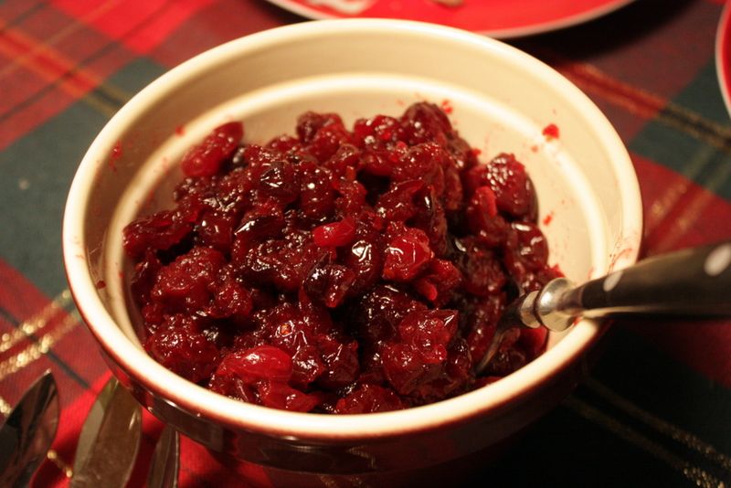 Belated thanksgiving chipotle cranberry relish