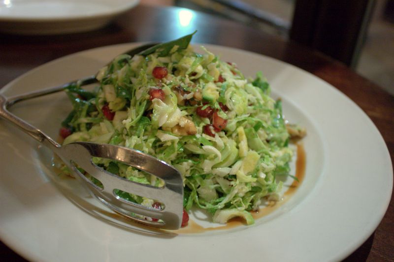 Inoteca brussel sprouts, pomegranate, fiore sardo & walnuts .CR2