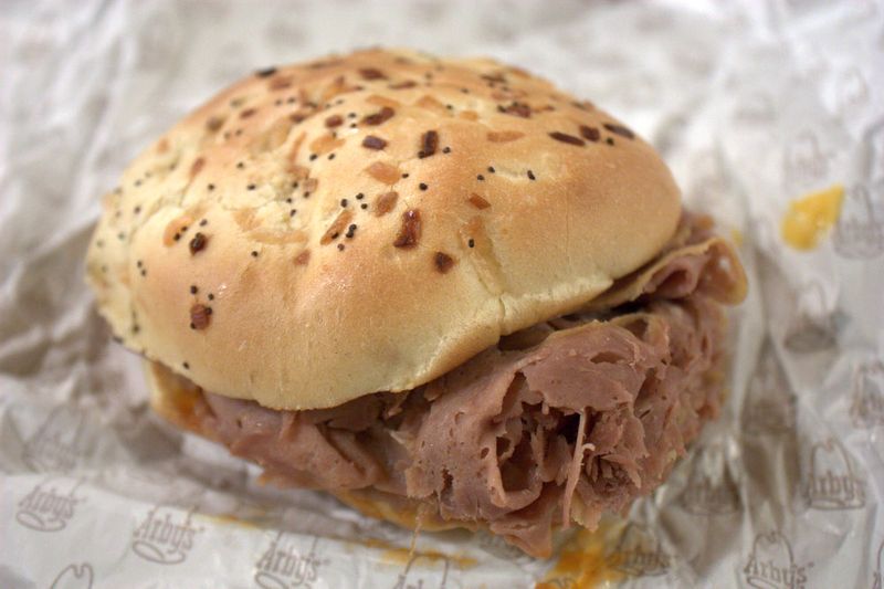 Arby's beef & cheddar