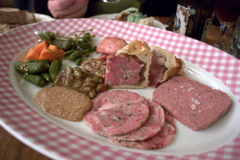 The publican charcuterie plate