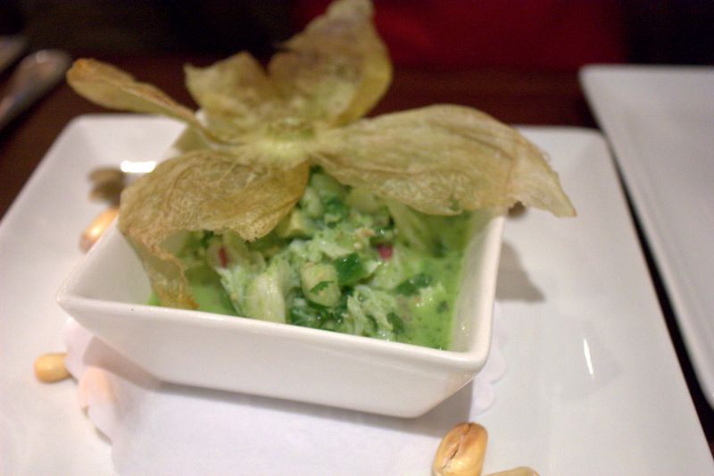 Luz crab ceviche