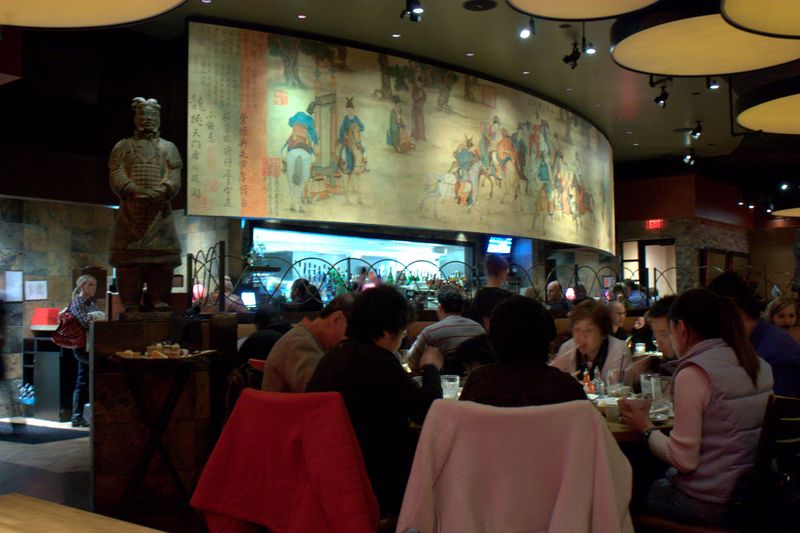 P.f. chang's interior