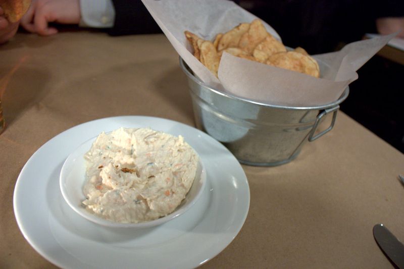 Choptank crab dip & old bay chips