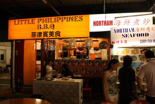 Northam beach filipino stand