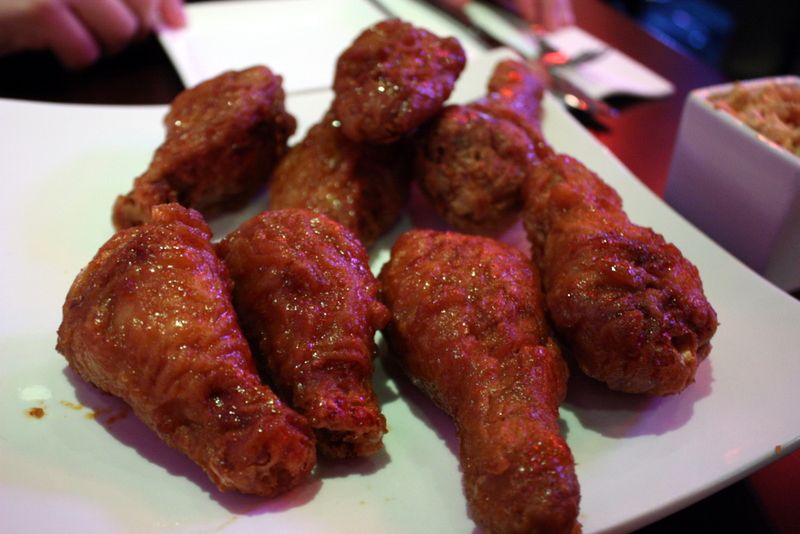 Bonchon mixed chicken