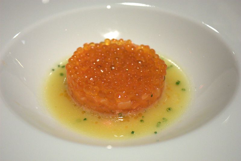 Sho shaun hergatt petuna farms ocean trout tartare