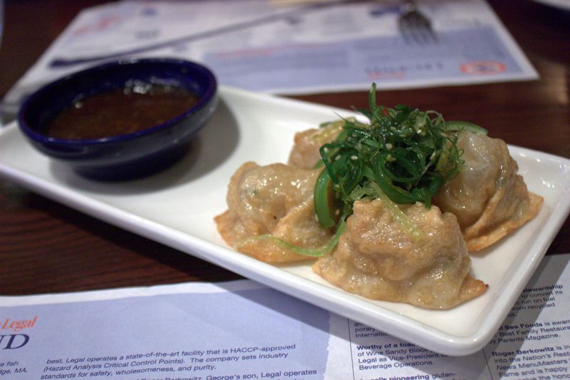 Legal seafood wontons